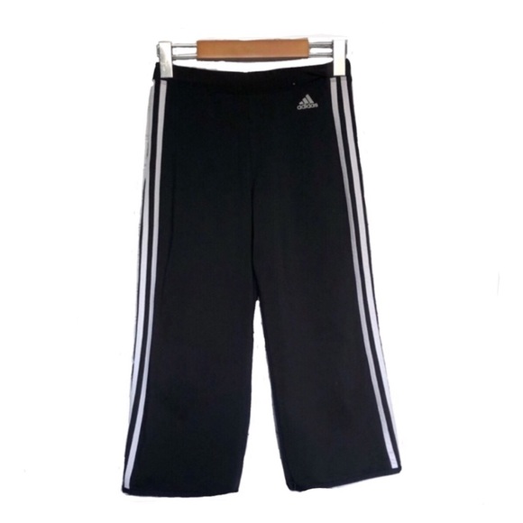 ADIDAS | CLIMA360 BLACK & WHITE 3 STRIPE PANTS - Picture 1 of 8
